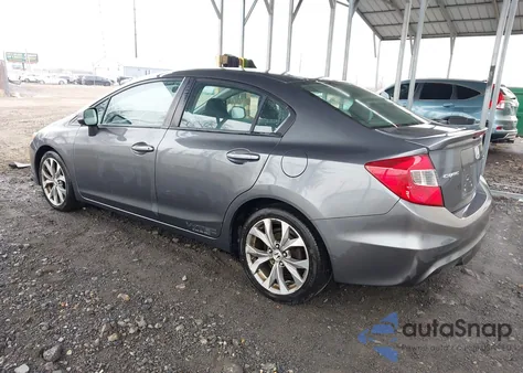 2012 Honda Civic Si from USA, damaged, VIN 2HGFB6E57CH702135